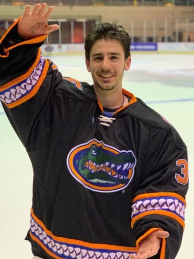 Kyler Muruve Gator ice-hockey player