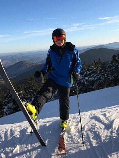Michael Weissman snow skiing