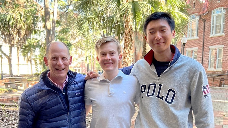 Jeffrey M. Levine with Jack Dellenger and Avery Fu