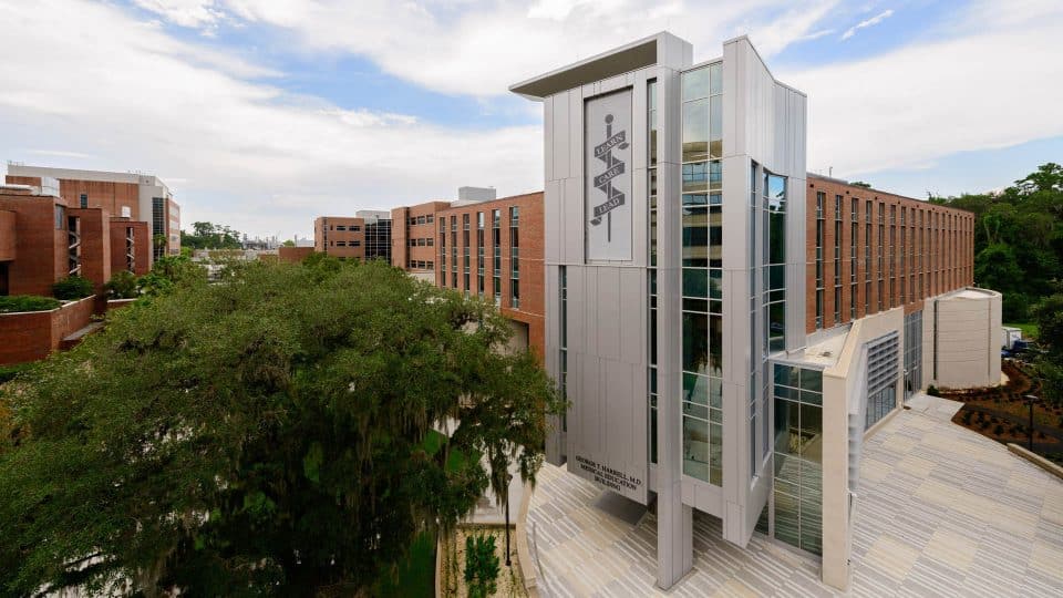 UF College of Medicine's Harrell Medical Education Building