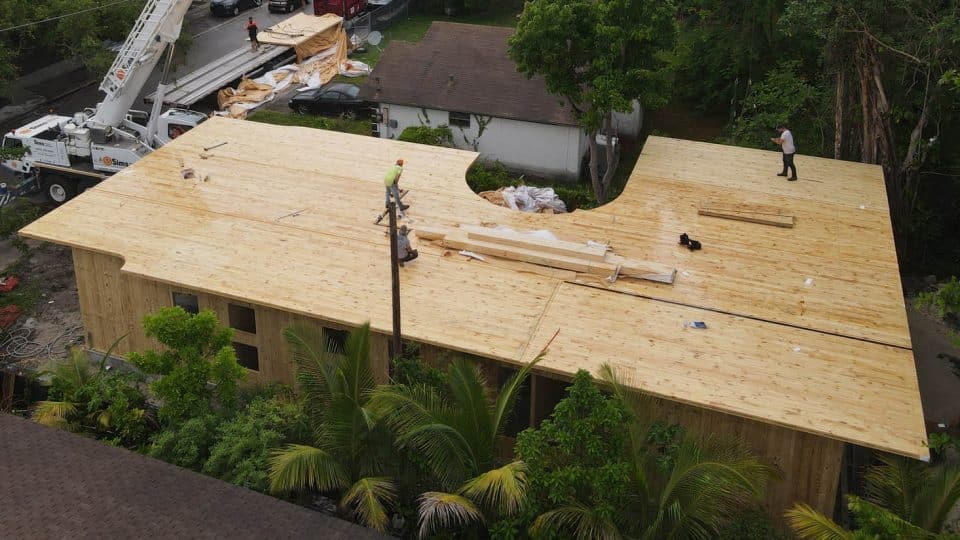 New home in Miami constructed from mass timber