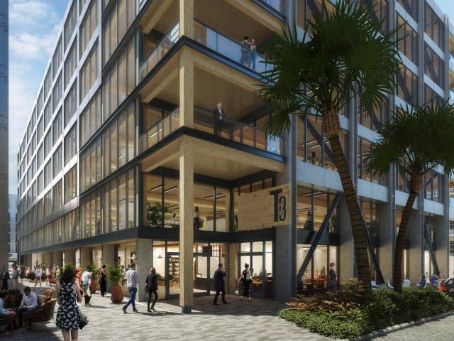 An artist's rendering of a new building in Fort Lauderdale
