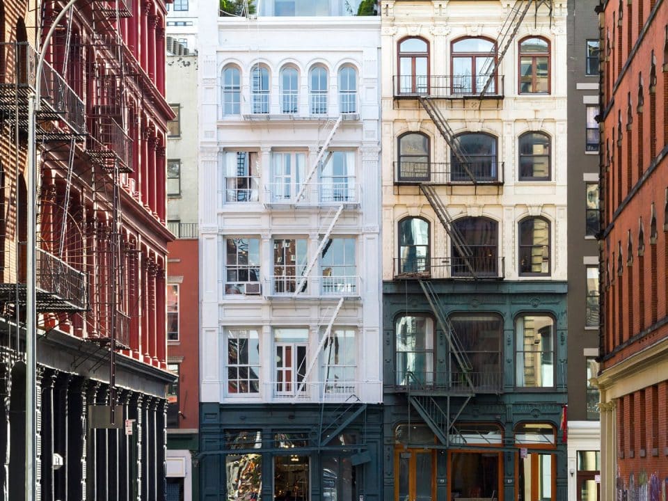 Multi-story residences in New York City