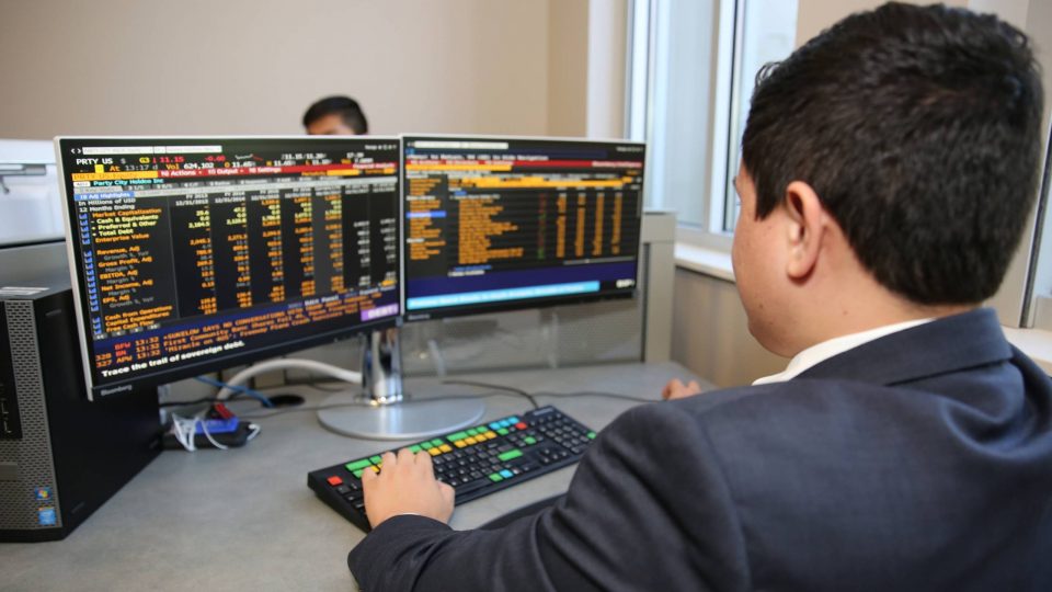 GSIF student in Capital Markets Lab