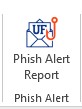 The Report Phishing button in Outlook for Windows