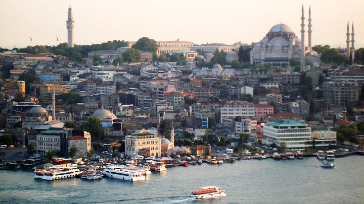 The city of Istanbul, Turkey