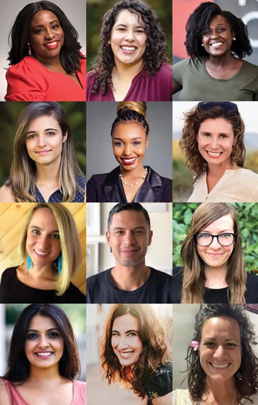 The twelve presenters at the 2022 Women's Entrepreneurship Summit